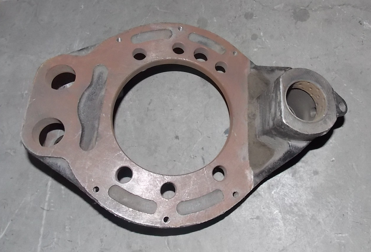 Rear left brake bottom plate-1