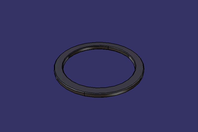 Main tapered bearing adjustment gasket (φ55*φ68*3.52)