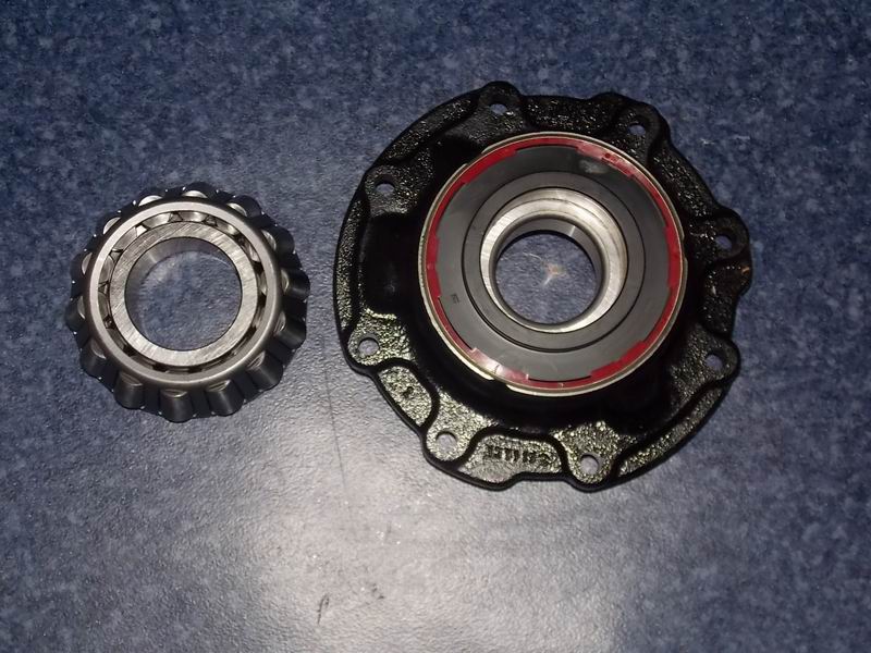 Bearing seat assembly; contains 3 pieces