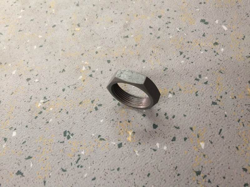 Support stud fastening nut-1