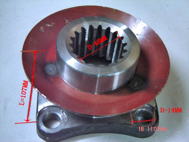 Differential flange