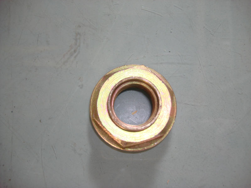 Lock nut - active bevel gear