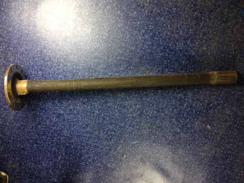 Right half axis; L=1060; Spline number 25