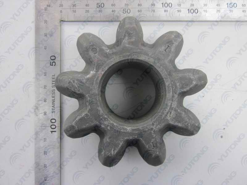 Planetary gears; outer spherical diameter*bevel teeth number=86.5*10; oil-free grooves