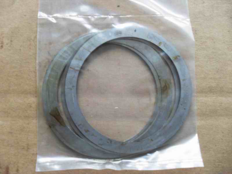 Active bevel bearing adjustment gasket