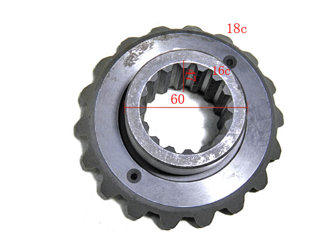 Half shaft gear