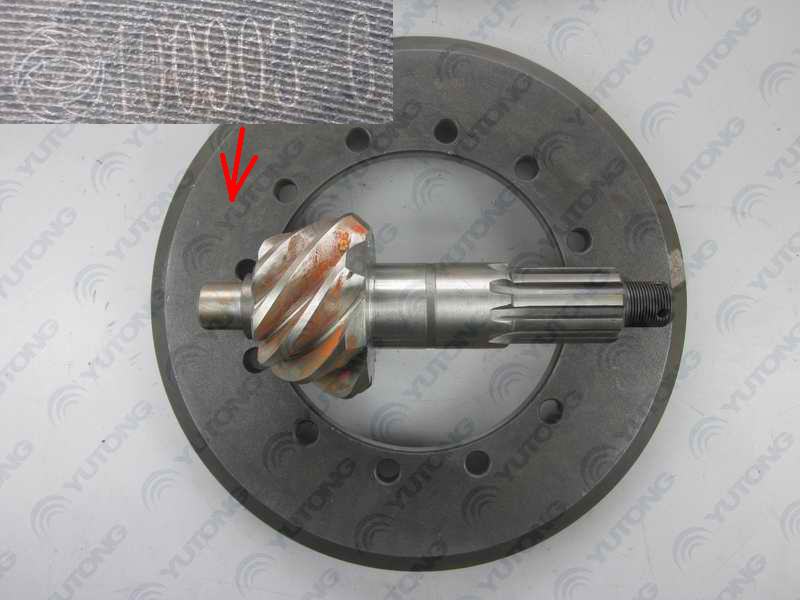 Main driven bevel gear (I=4.88/fine grinding)-1