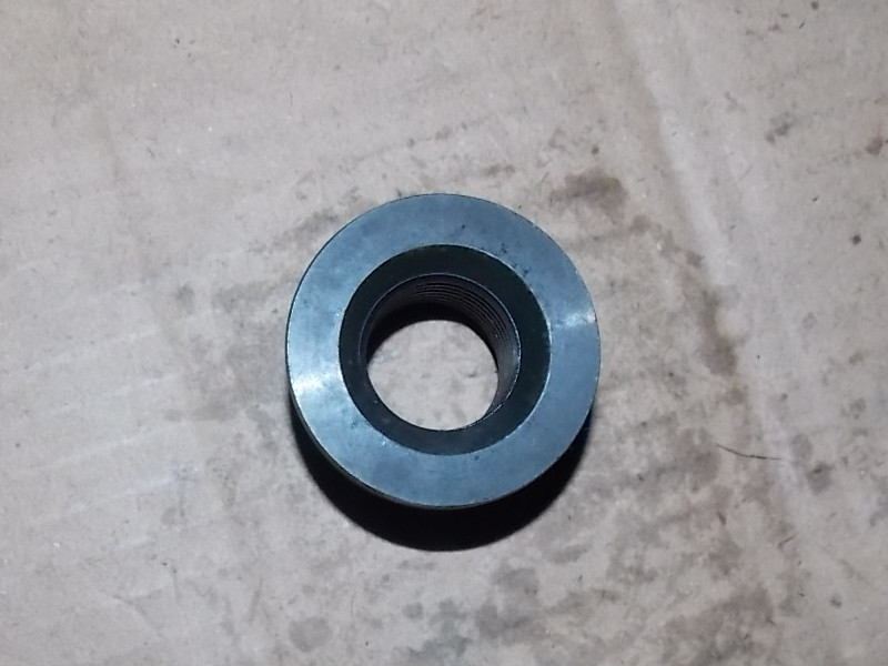 Hexagonal lock nut-active bevel gear