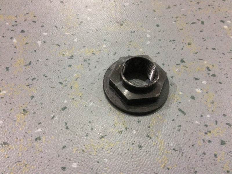 Гайка с шестигранной канавкой и активная коническая передача