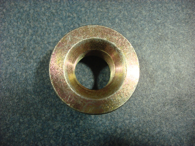 Hexagonal self-locking nut-active bevel gear