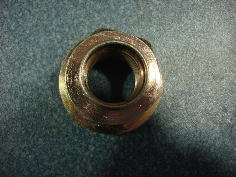 Hexagonal self-locking nut-active bevel gear-1