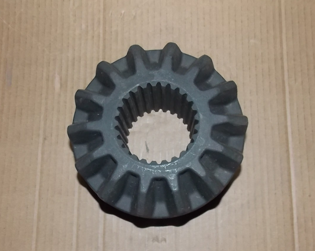Half shaft gear; number of inner spline teeth*bevel teeth=25*14; oil groove-2
