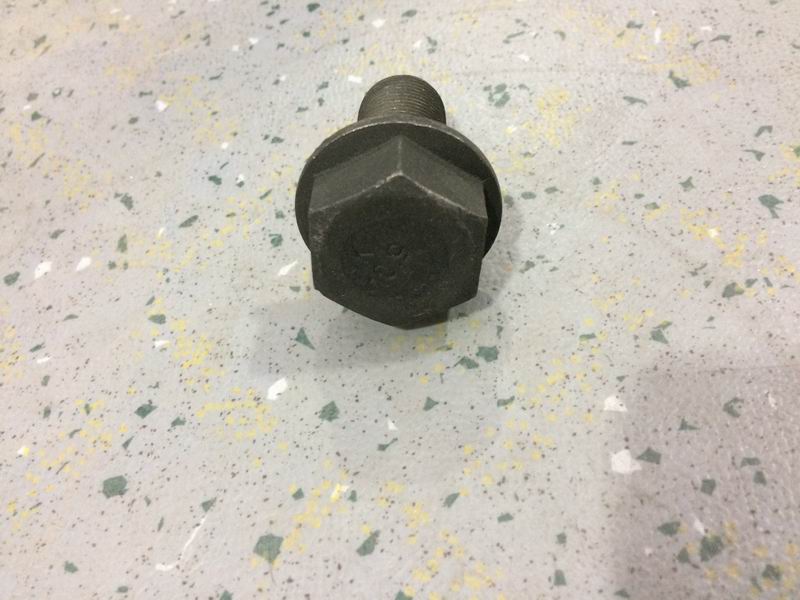 Passive tooth fastening bolts