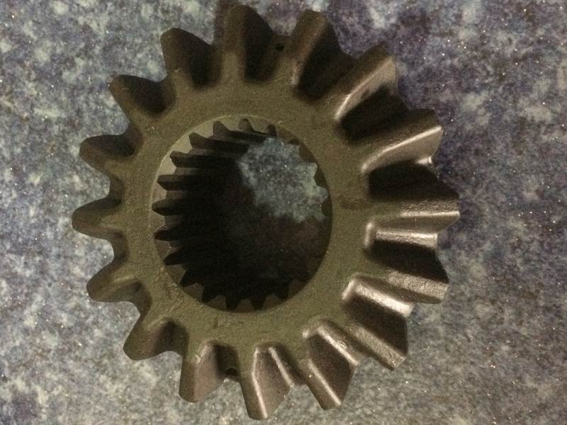 Half shaft gear-bevel gear differential