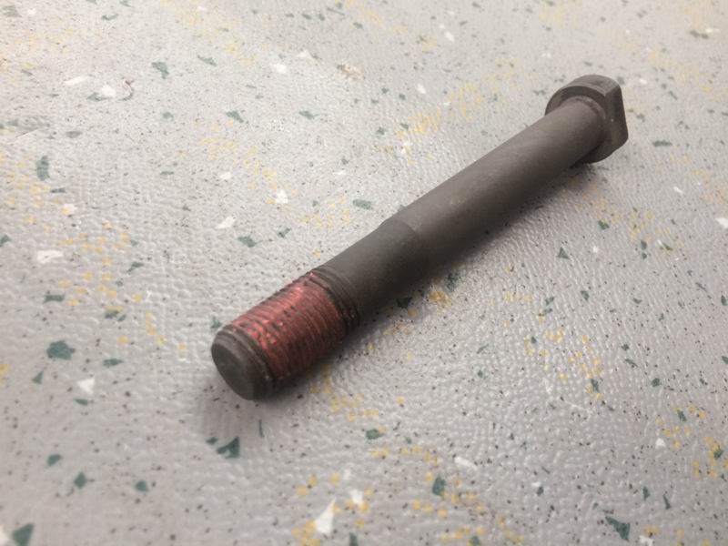 Bolt, M14*1.5*112, Level 10.9, Type D-1