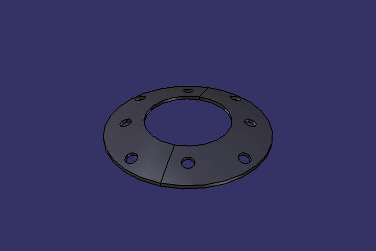 Planetary gear gasket (SR74.9*Φ28.5*1.1)