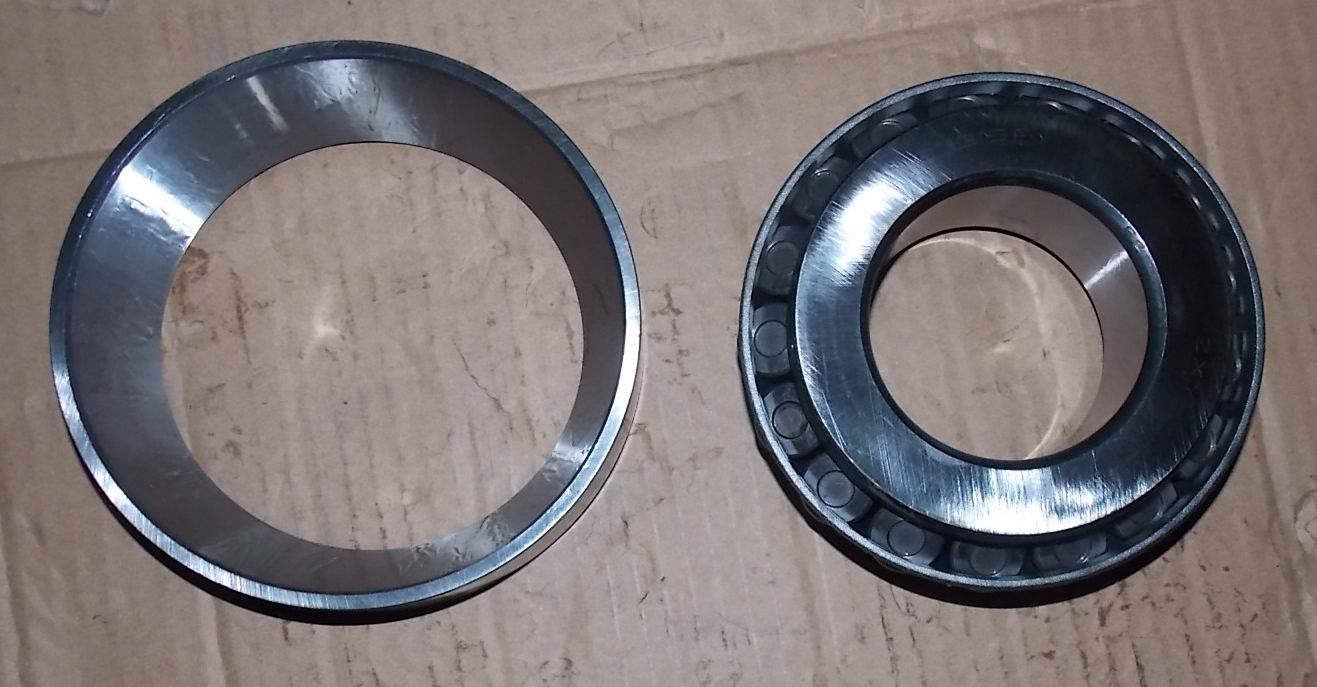 Active bevel teeth front bearing; inner diameter 75; outer diameter 160; thickness 40