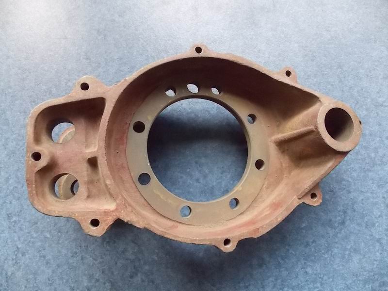 Rear brake bottom plate