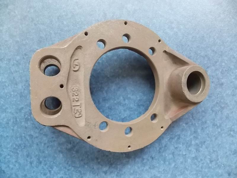 Rear brake base plate, left and right