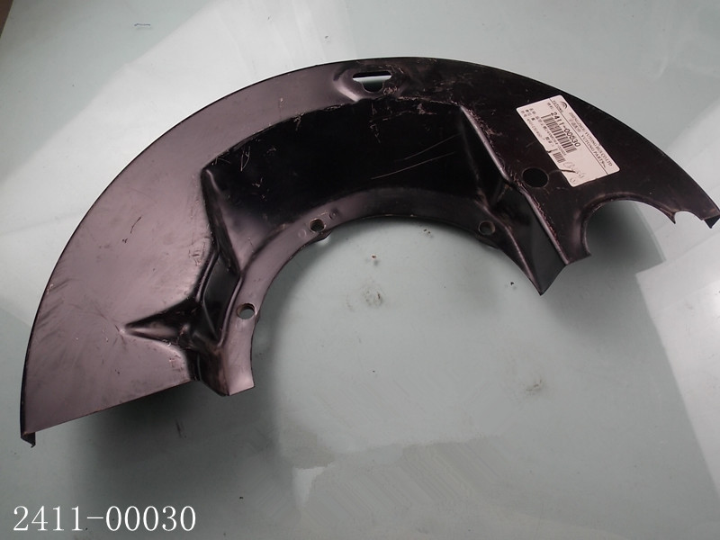 Brake dust cover; contains two upper and lower pieces