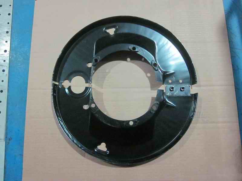 Brake dust cover; contains two upper and lower pieces-1