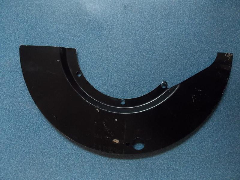 Brake dust cover; contains two upper and lower pieces