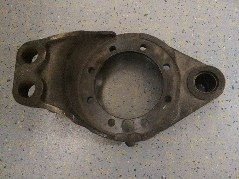Rear brake bottom plate