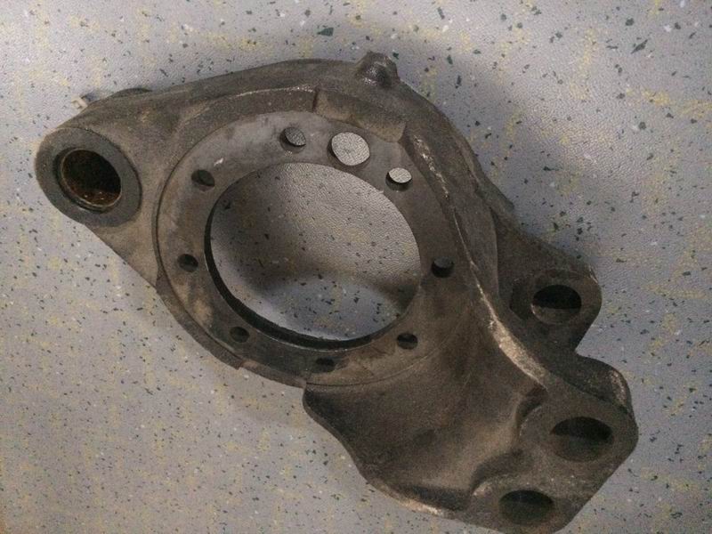 Rear brake bottom plate-1