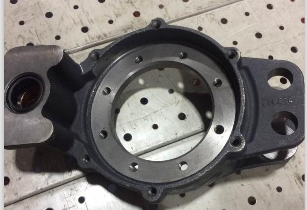 Rear brake base plate assembly-1