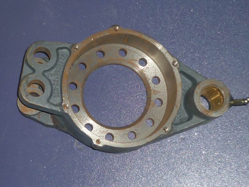 Rear brake base plate assembly-2