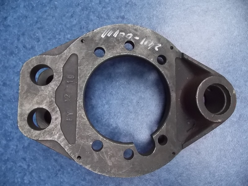 Rear brake base plate-left-1
