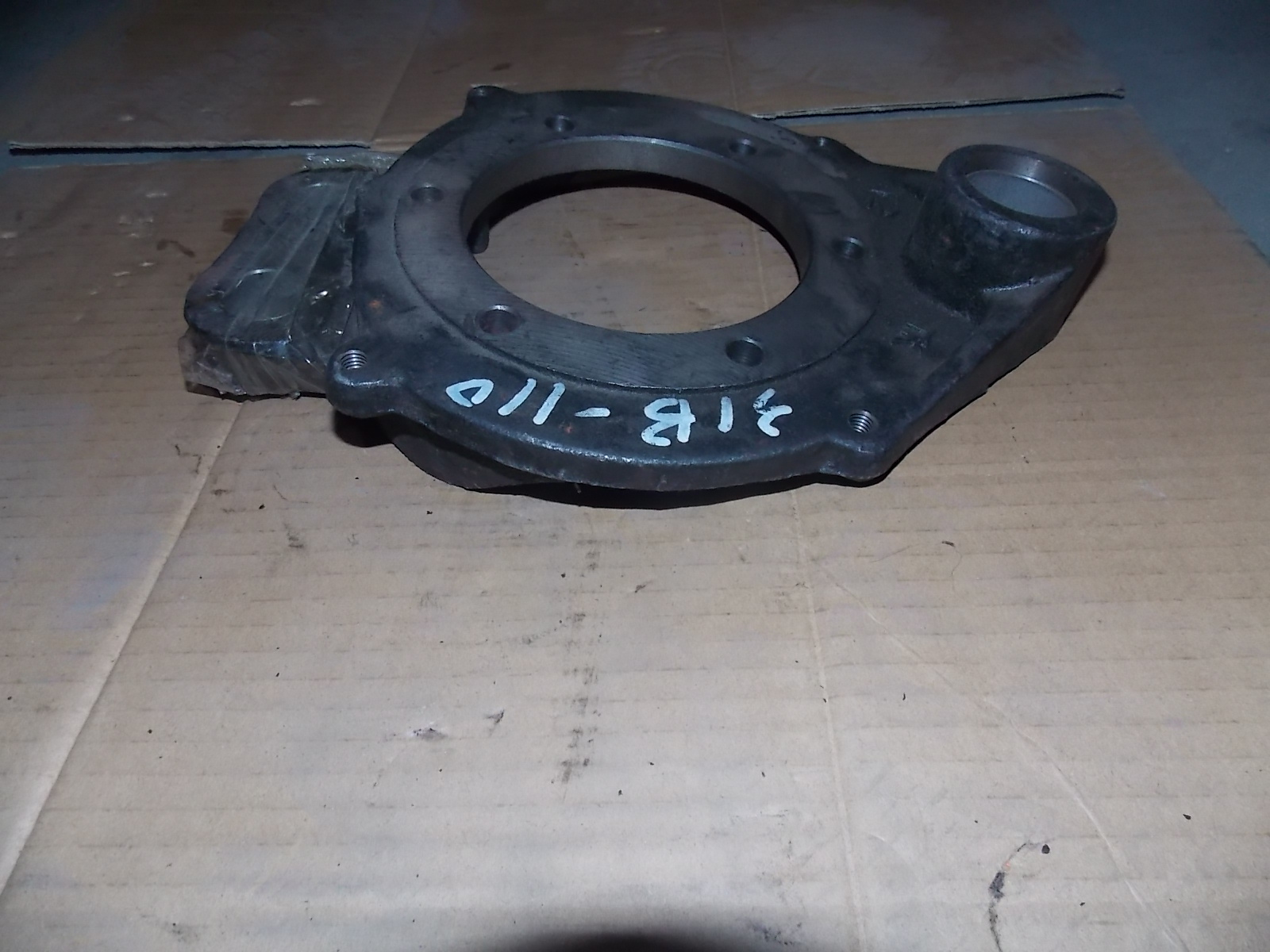 Rear brake base plate assembly-2