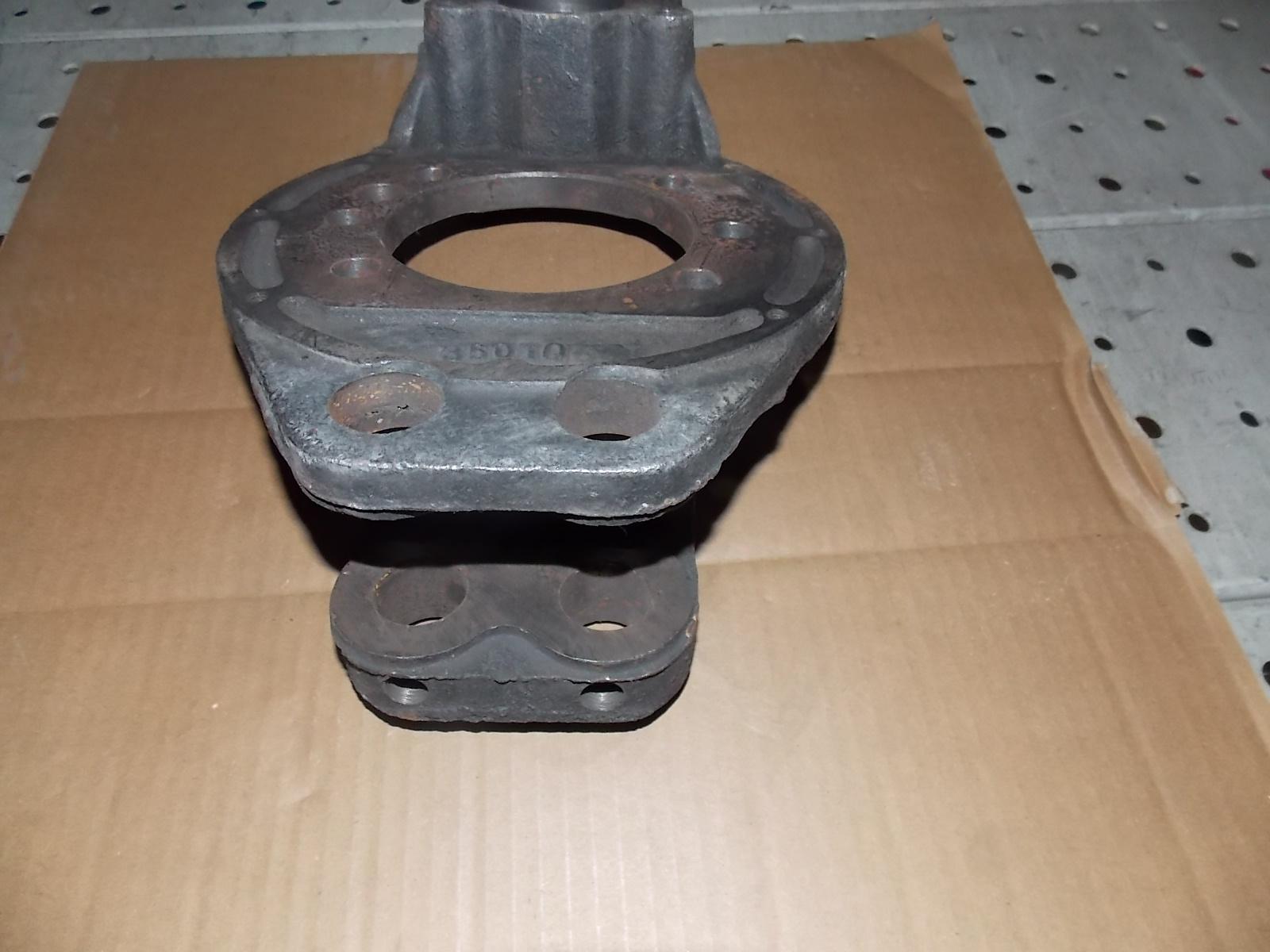 Rear brake bottom plate-left-2