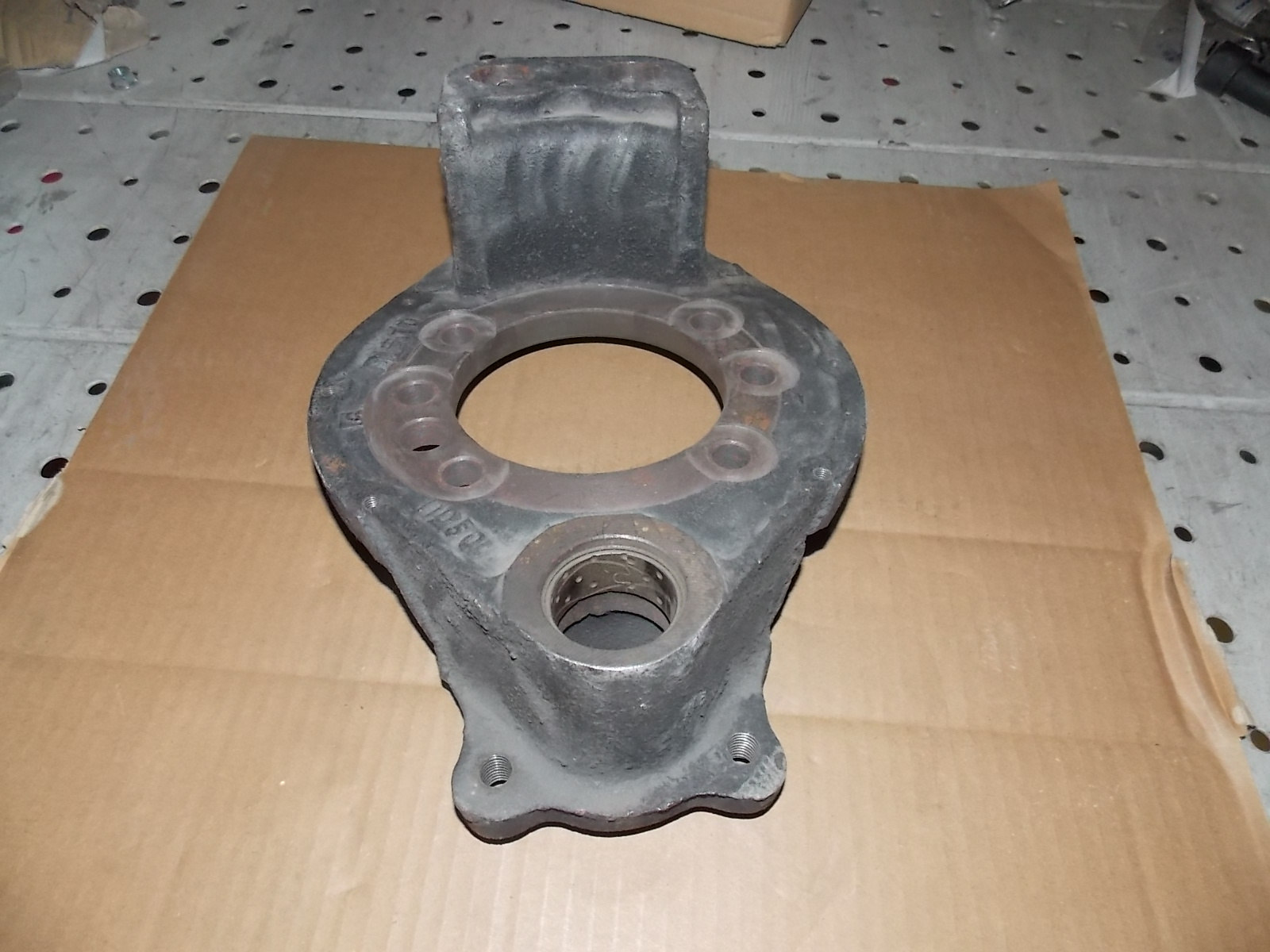 Rear brake bottom plate-left-3