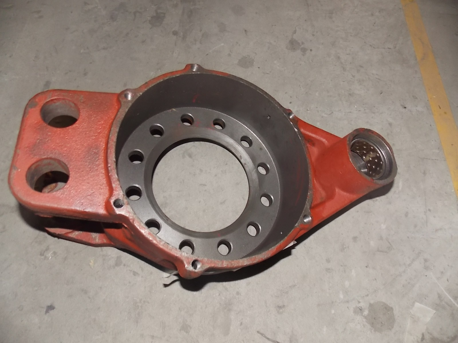 Left brake bottom plate