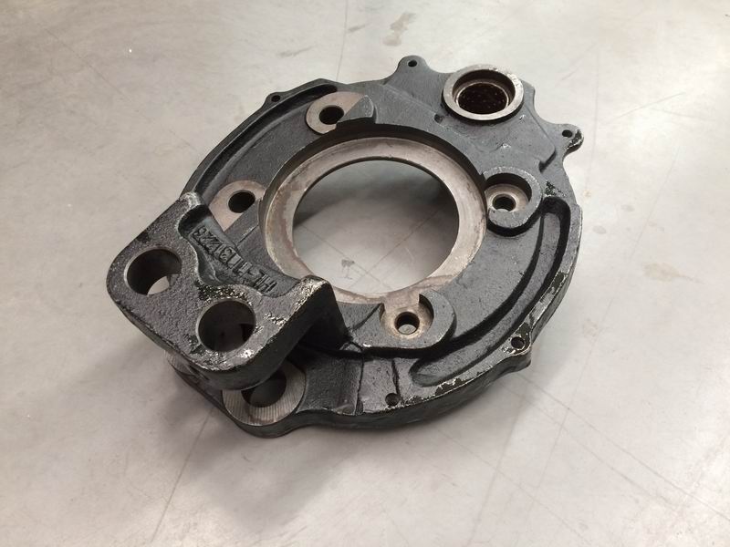 Front brake base plate assembly-left-1