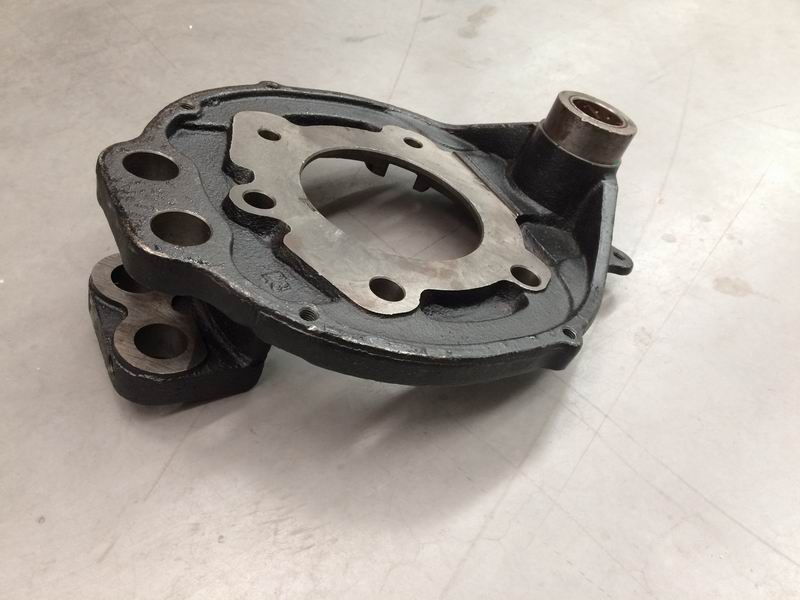 Front brake base plate assembly-left