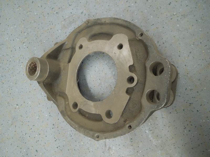 Front brake base plate assembly-right