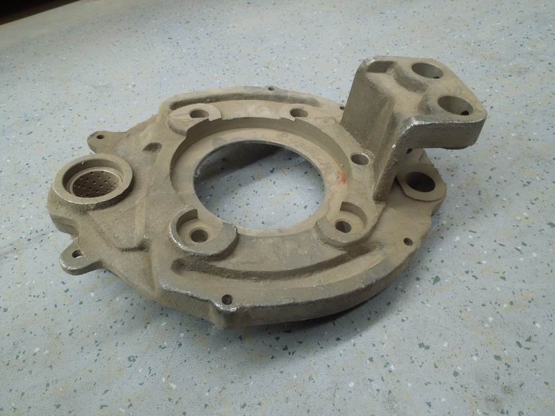 Front brake base plate assembly-right-1