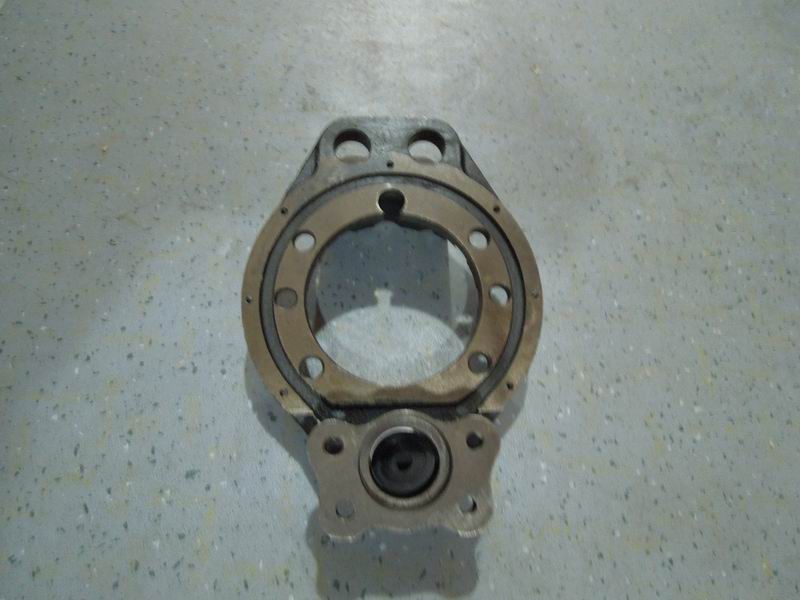 Front brake base plate assembly