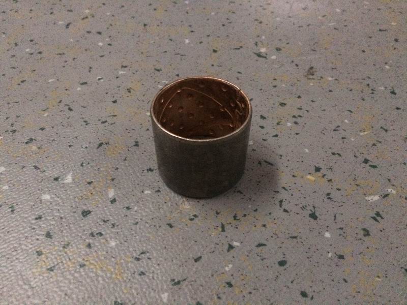 Brake base bushing; consume inventory