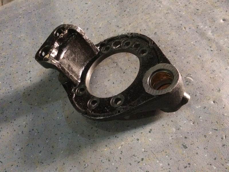 Rear right brake base plate assembly-2