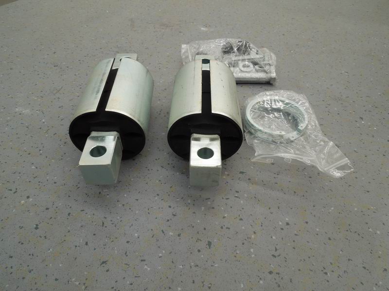 Winch metal rubber bearing; contains two pieces