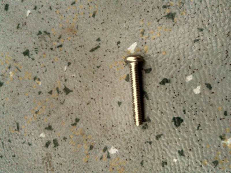 Stainless steel screws; for bottom shed installation
