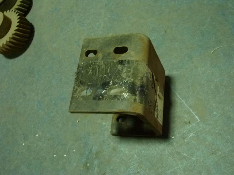 Shock absorber bracket; without paint-1