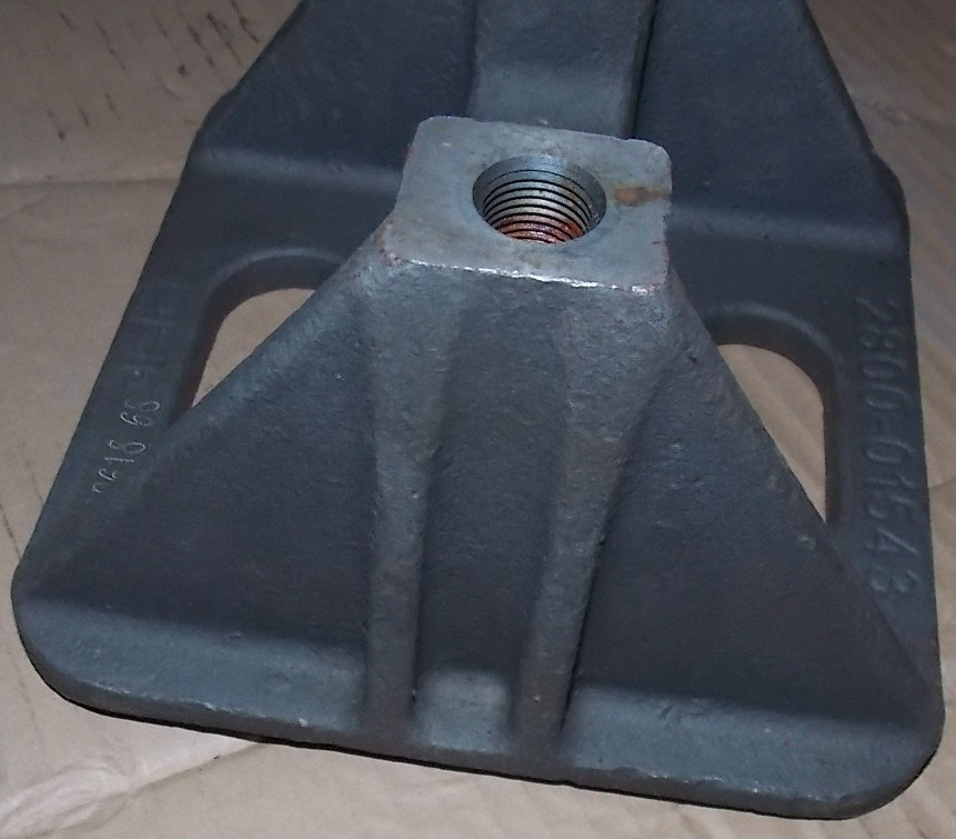 Rear thrust rod bracket (process 20); without paint; 130-M18-1