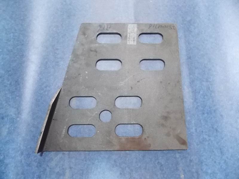 Linkage plate, L-shaped, 8, universal