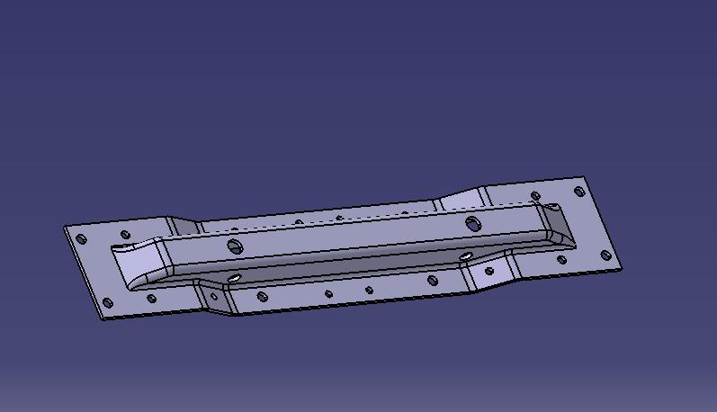 Поперечина заднего амортизатора