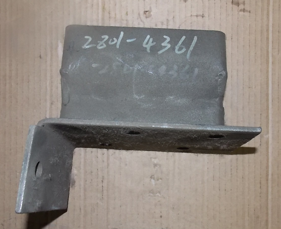 Left second ox leg assembly (before 20); without paint