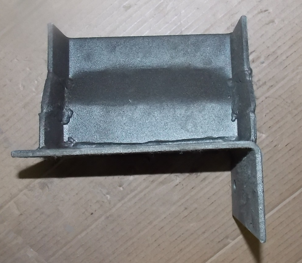 Left second ox leg assembly (before 20); without paint-3